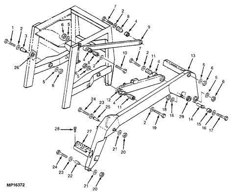 john deere 8875 skid steer tilt cylinder jdmg86570931 mg86570931|John Deere Parts Catalog.